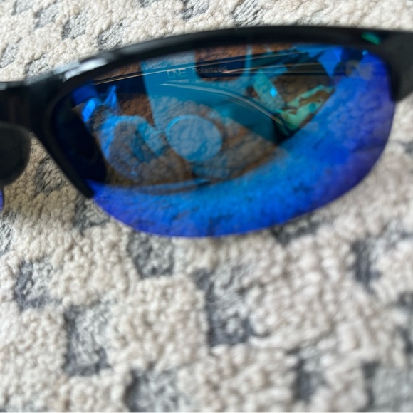 ONE Alpine 22044 Sunglasses Black w/ Greenish Polarized Lenses - Used - Picture 2 of 7